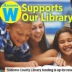 Yes on W Library Postcard