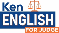 Ken English for Judge Logo