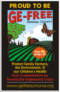 GE-Free Campaign Poster