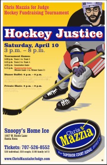 Mazzia Hockey Poster
